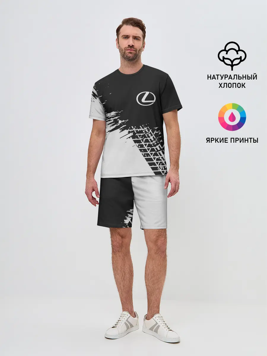 Мужской костюм с шортами / LEXUS / ЛЕКСУС