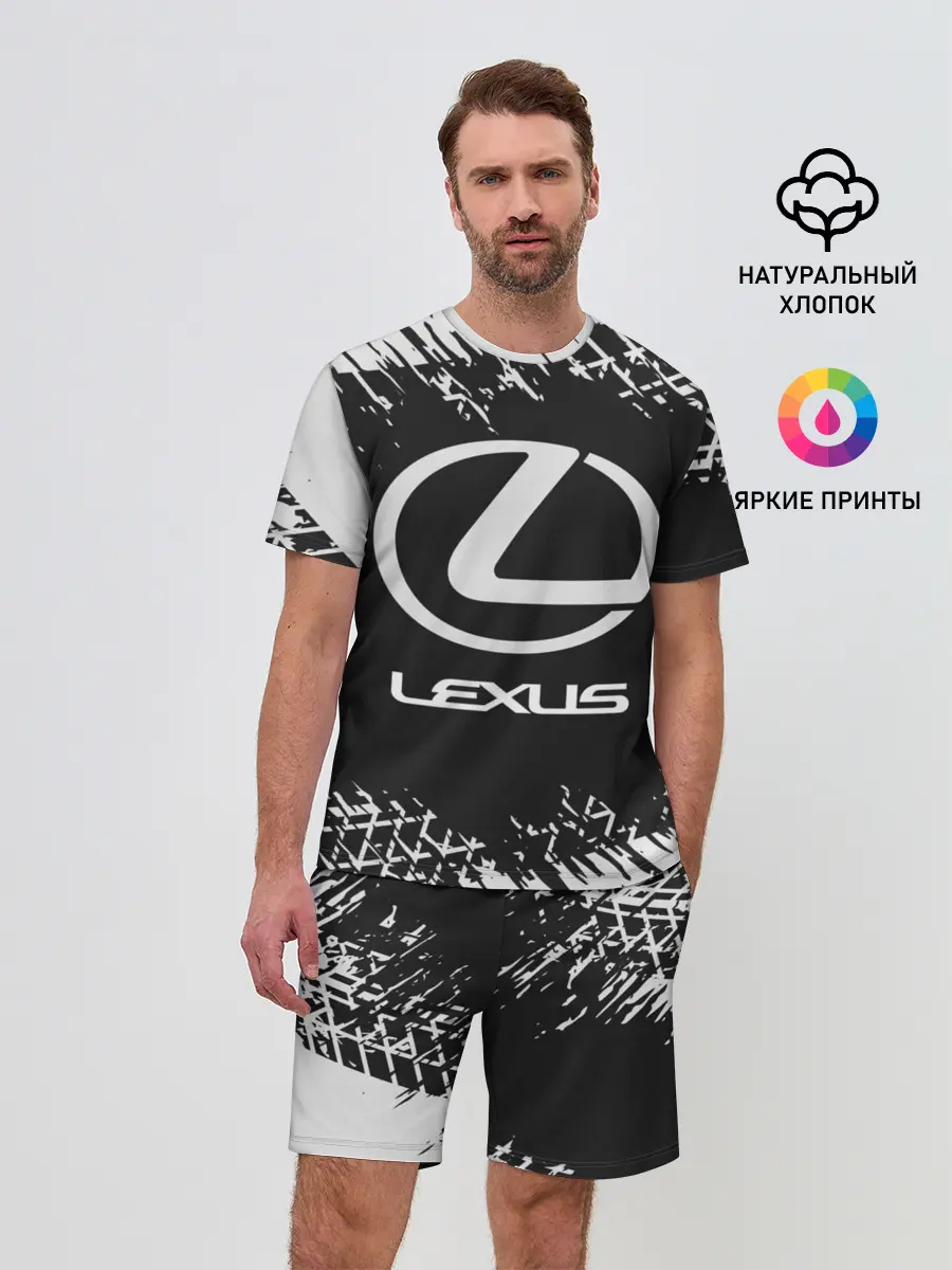 Мужской костюм с шортами / LEXUS / ЛЕКСУС