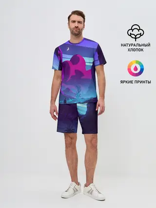 Мужской костюм с шортами / Фентези