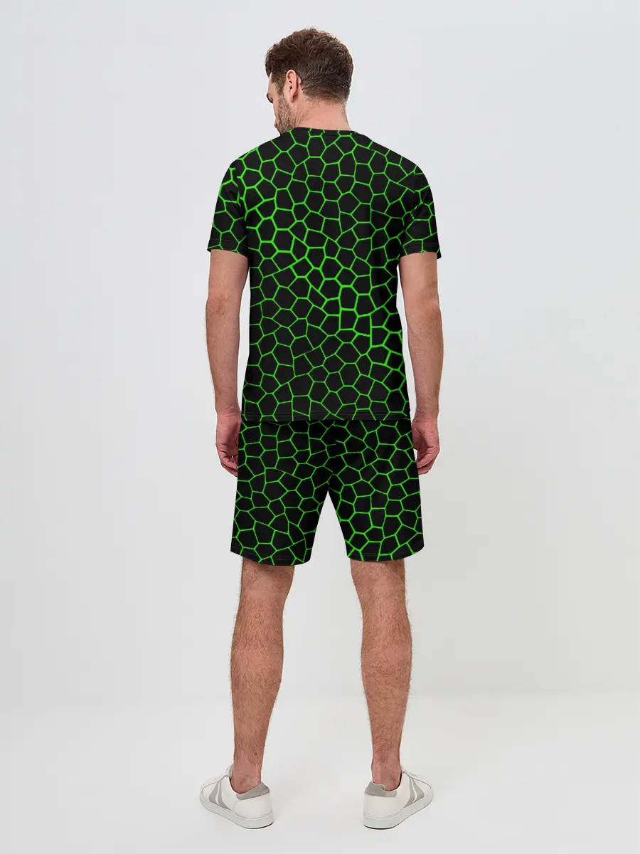 Мужской костюм с шортами / minecraft