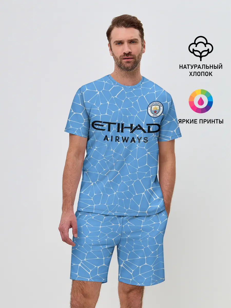 Мужской костюм с шортами / L. Messi Manchester City