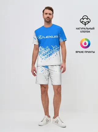 Мужской костюм с шортами / LEXUS / ЛЕКСУС