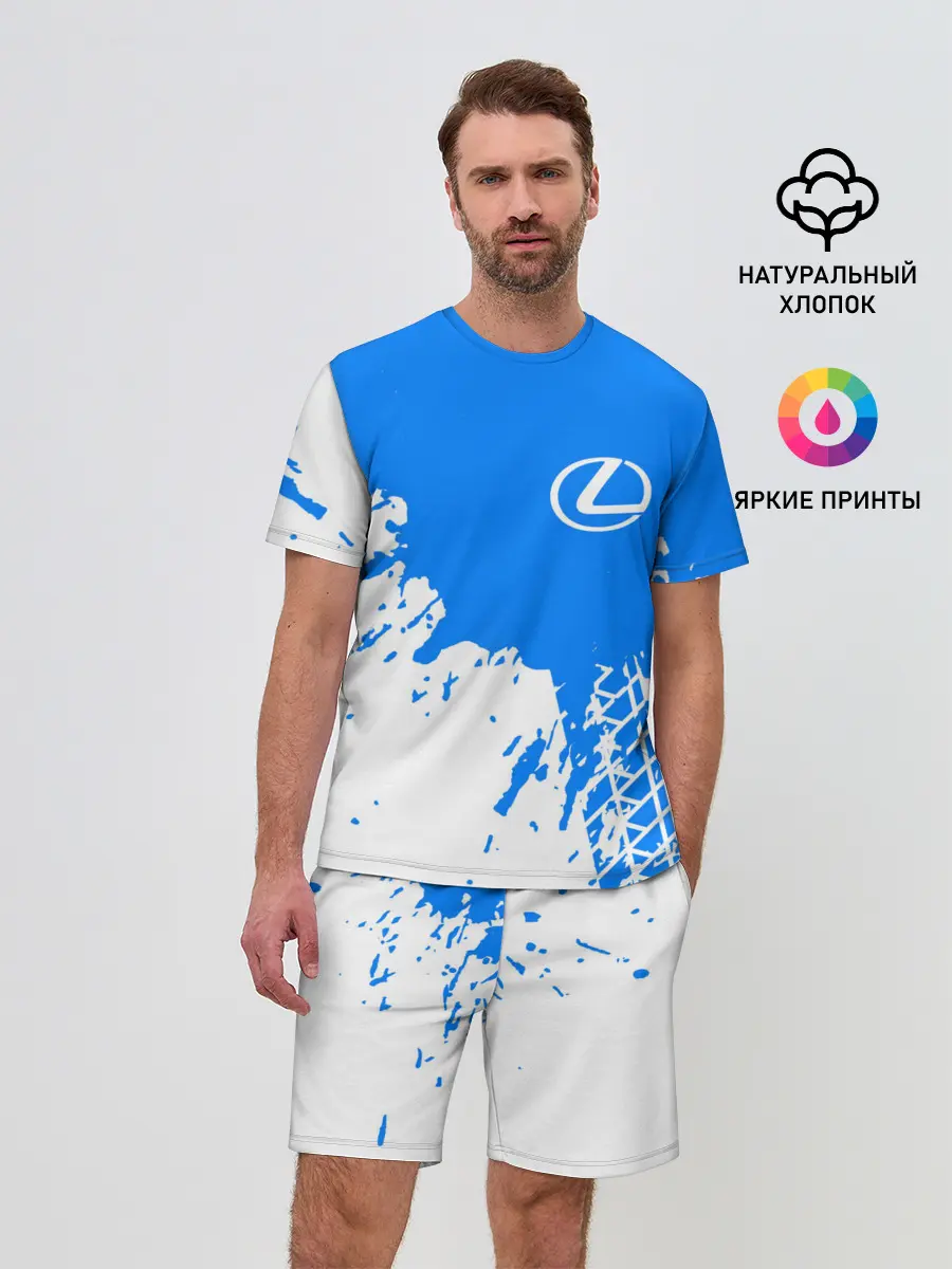 Мужской костюм с шортами / LEXUS / ЛЕКСУС