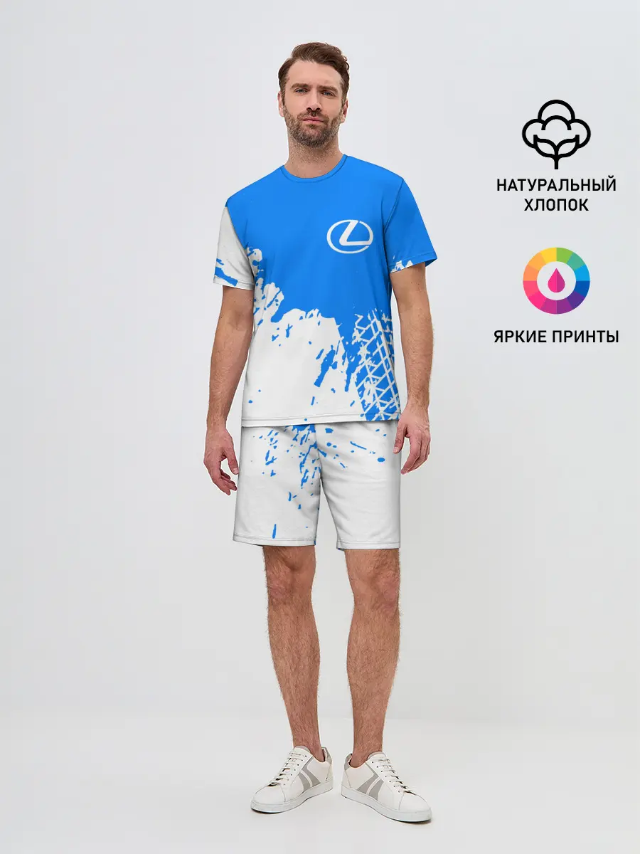 Мужской костюм с шортами / LEXUS / ЛЕКСУС