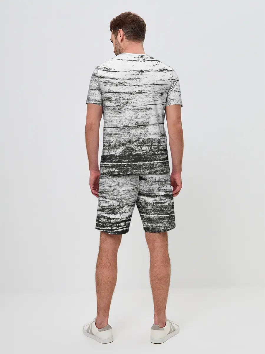 Мужской костюм с шортами / Деревянный