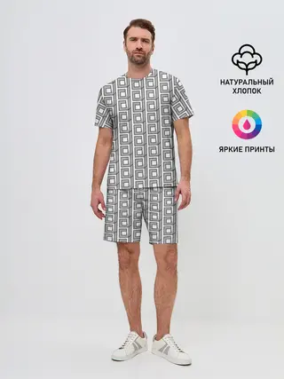 Мужской костюм с шортами / Архитектура