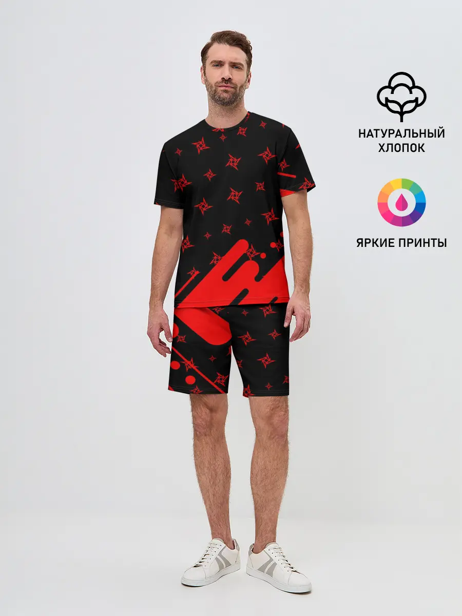 Мужской костюм с шортами / METALLICA / МЕТАЛЛИКА