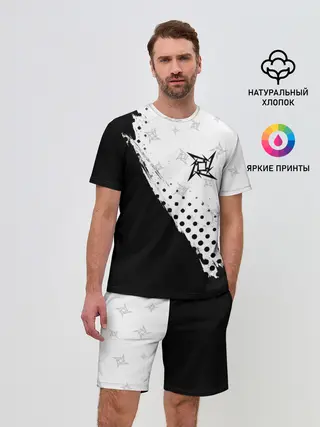 Мужской костюм с шортами / METALLICA / МЕТАЛЛИКА