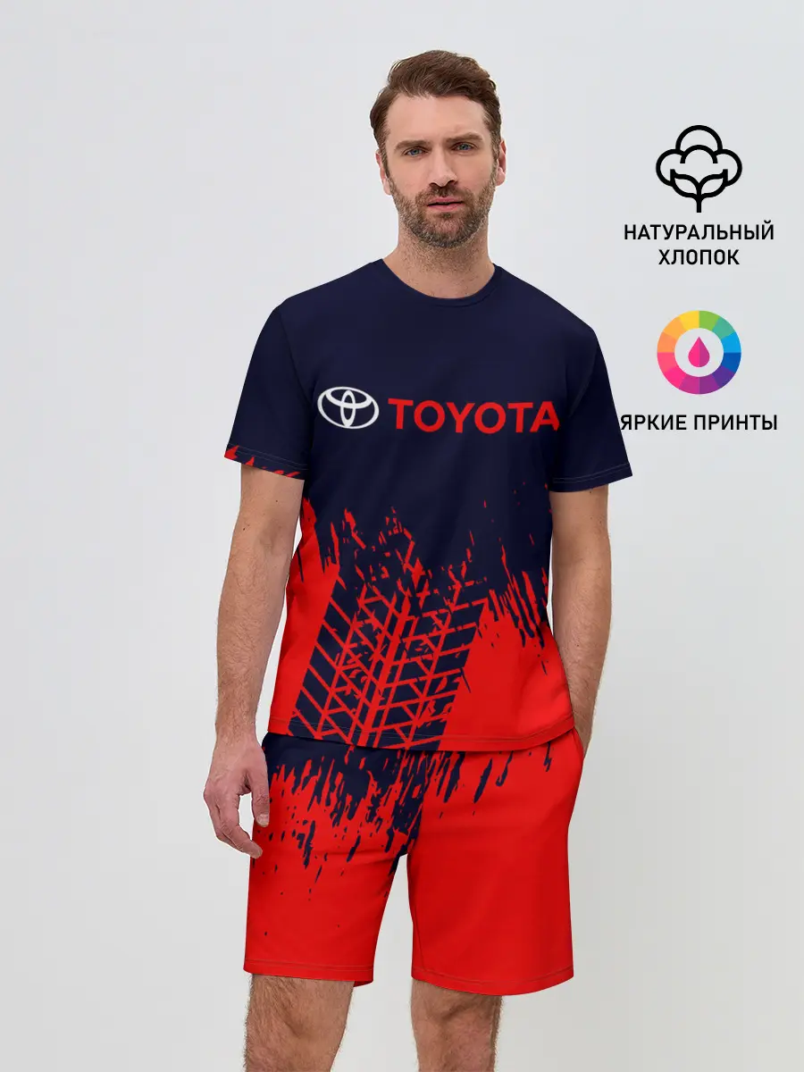 Мужской костюм с шортами / TOYOTA / ТОЙОТА