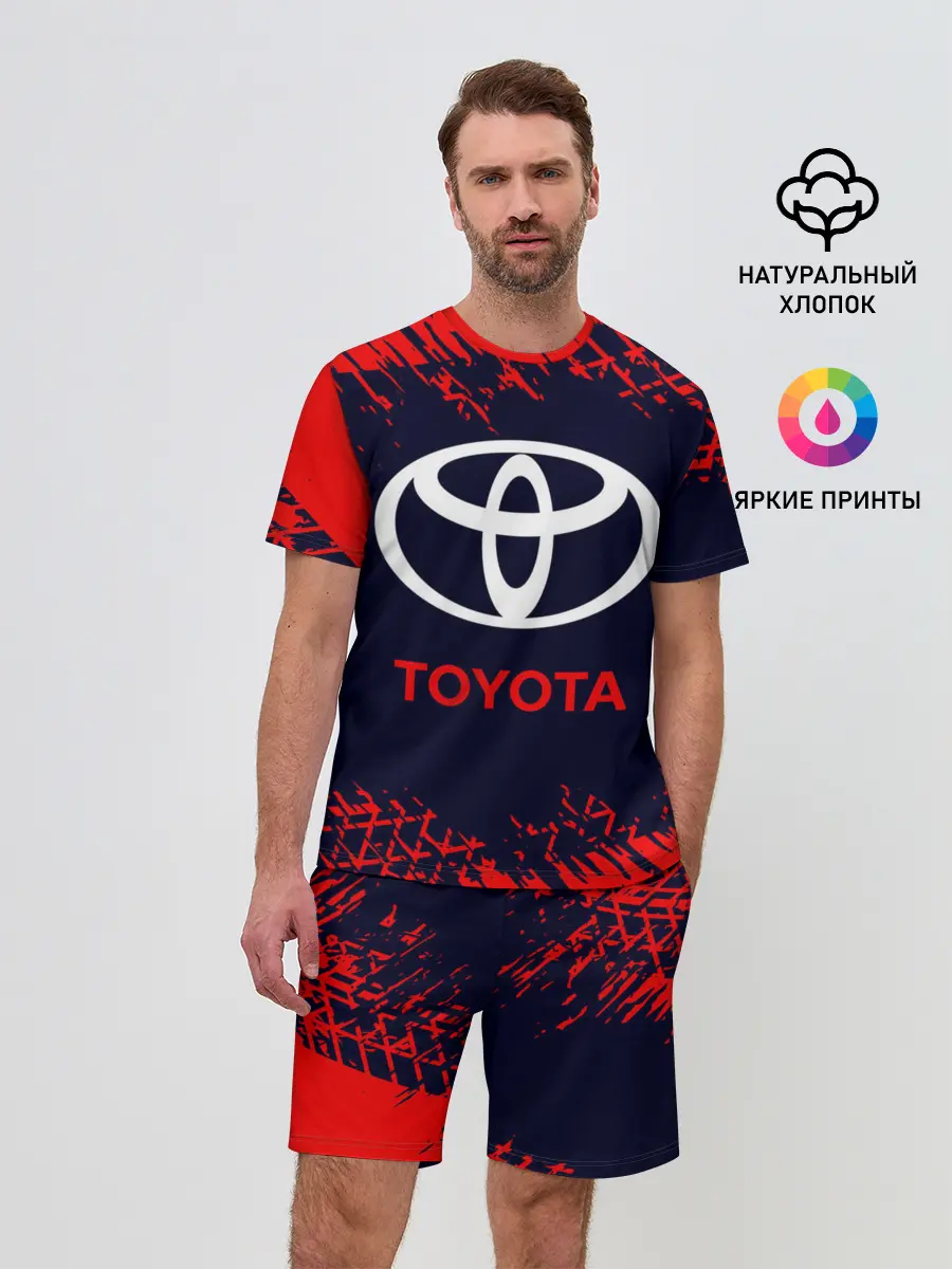 Мужской костюм с шортами / TOYOTA / ТОЙОТА