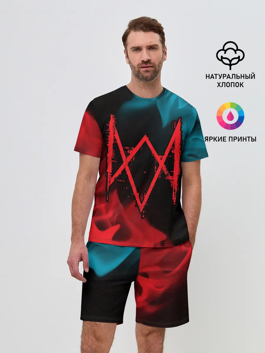 Мужской костюм с шортами / WATCH DOGS LEGION / ВОТЧ ДОГС