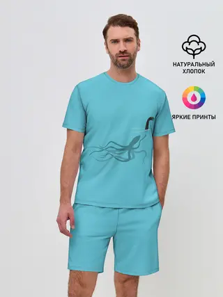 Мужской костюм с шортами / Тайна Лох-несского чудовища