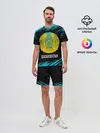 Мужской костюм с шортами / KAZAKHSTAN / КАЗАХСТАН