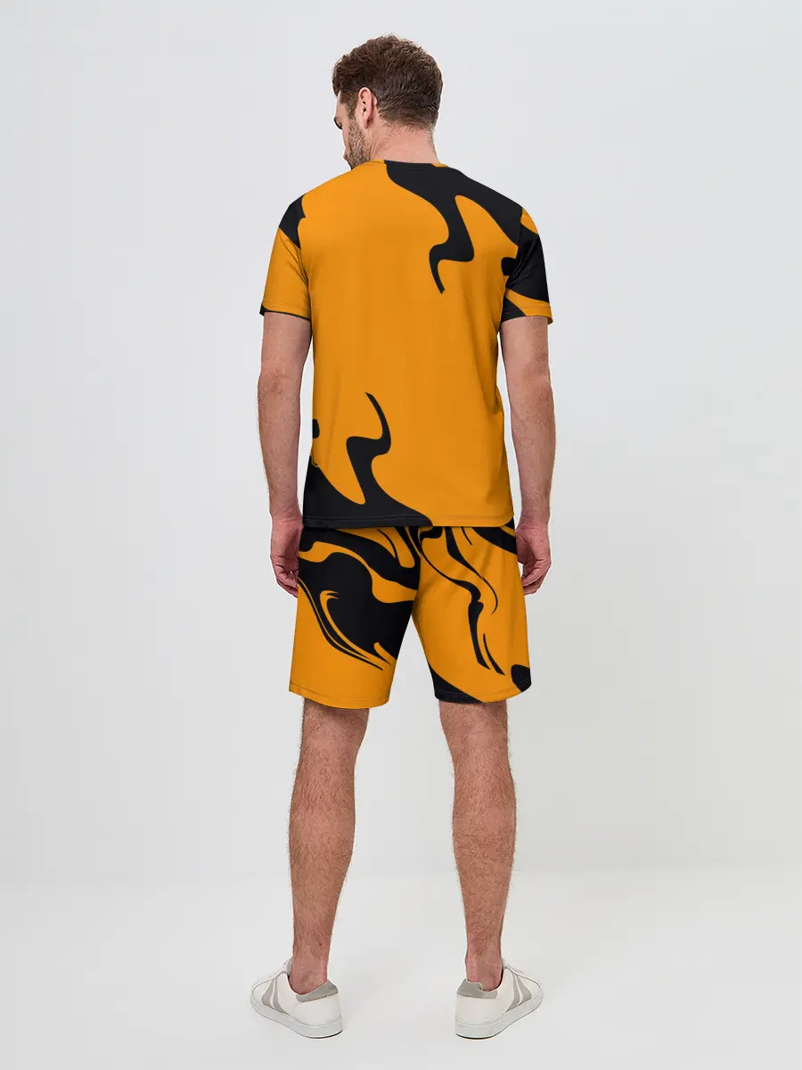 Мужской костюм с шортами / Кот- мем