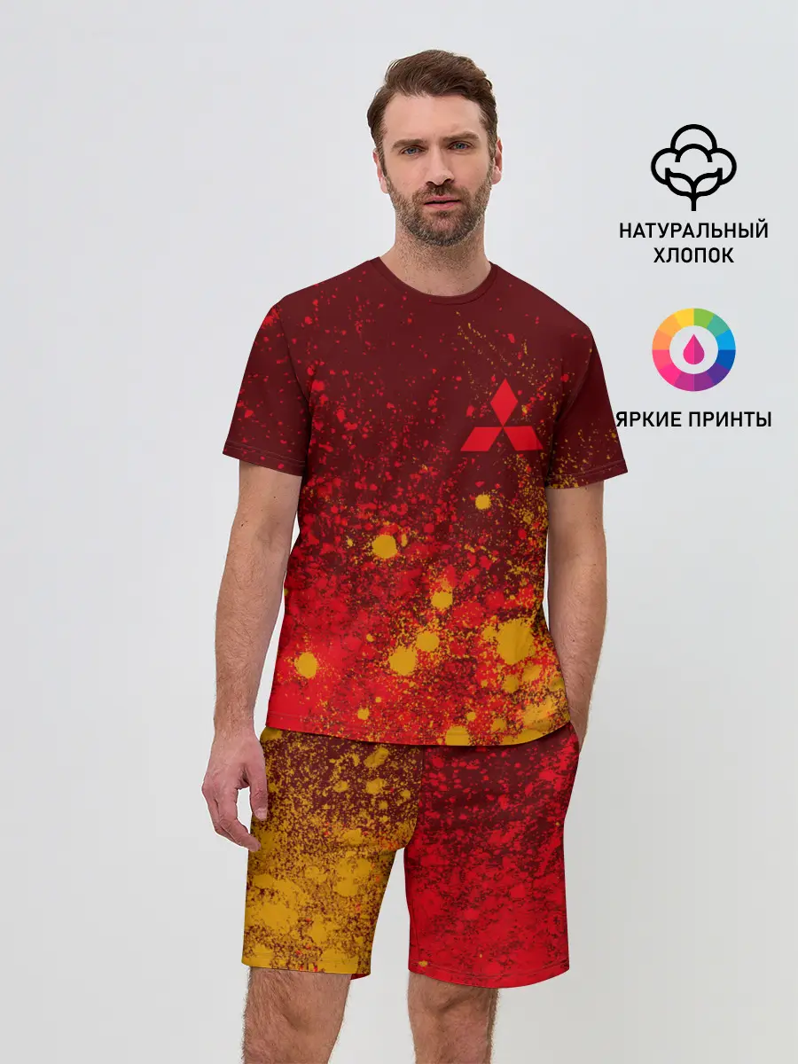 Мужской костюм с шортами / MITSUBISHI / МИТСУБИСИ