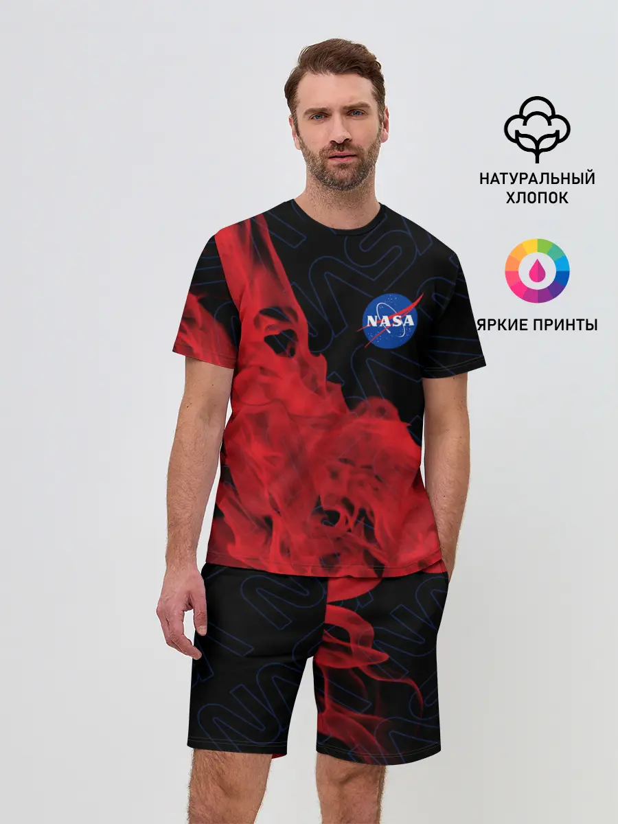 Мужской костюм с шортами / NASA / НАСА