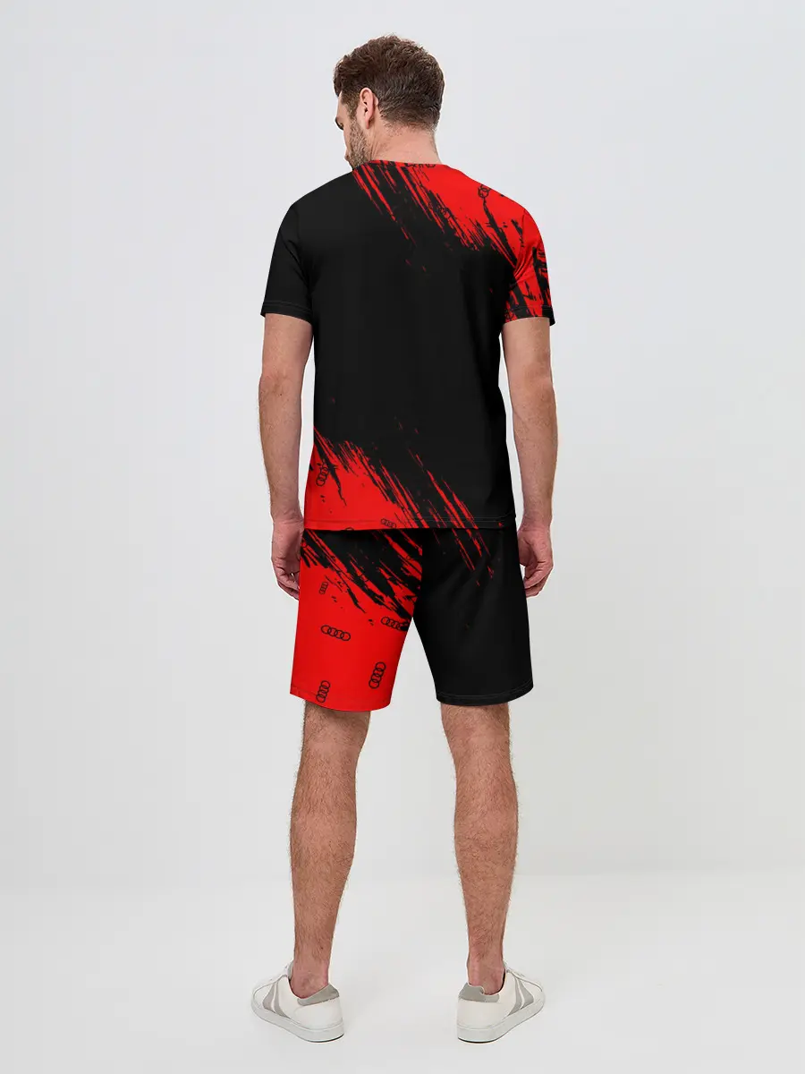 Мужской костюм с шортами / AUDI / АУДИ