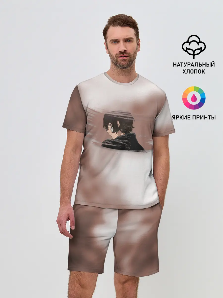 Мужской костюм с шортами / Дазай Осаму