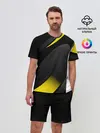 Мужской костюм с шортами / SPORT WEAR YELLOW