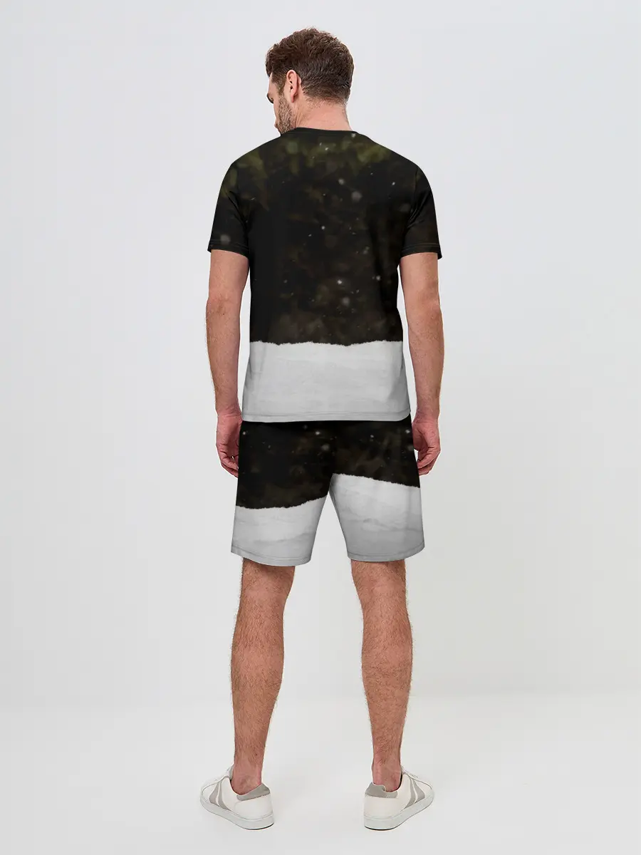 Мужской костюм с шортами / Лиса и снег