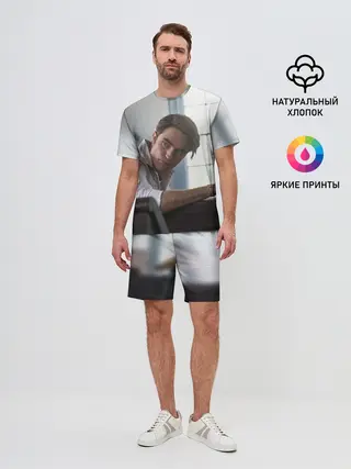 Мужской костюм с шортами / Роберт Паттинсон