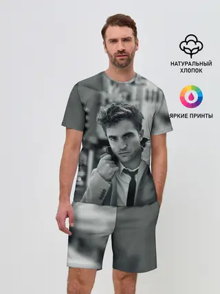 Мужской костюм с шортами / Роберт Паттинсон