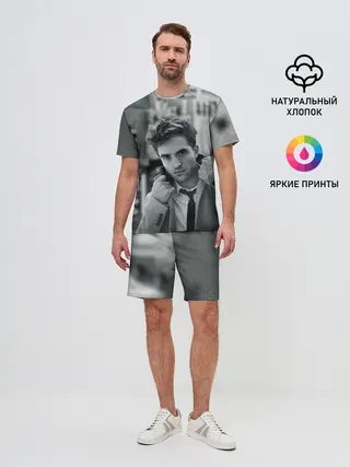 Мужской костюм с шортами / Роберт Паттинсон