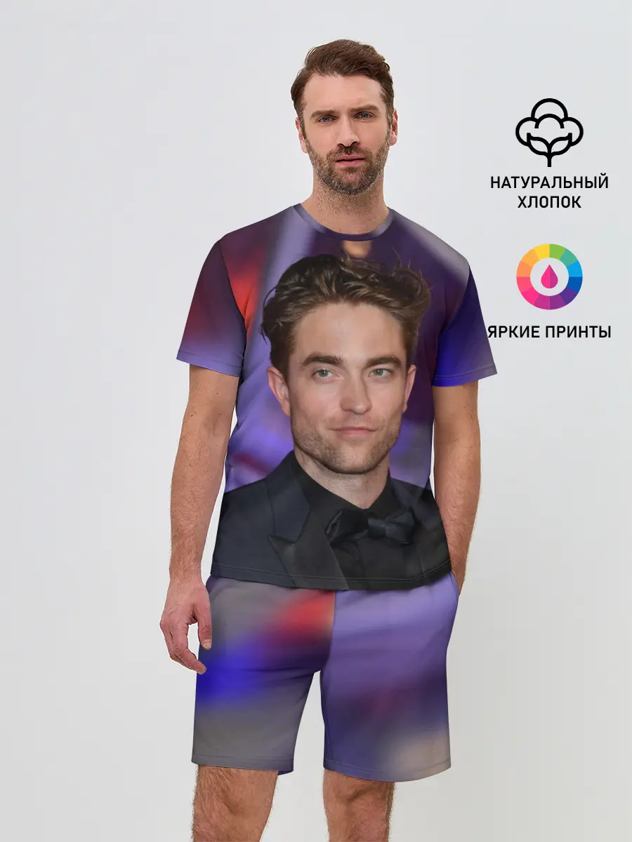 Мужской костюм с шортами / Роберт Паттинсон