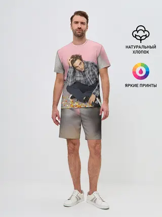 Мужской костюм с шортами / Роберт Паттинсон