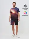 Мужской костюм с шортами / Космос