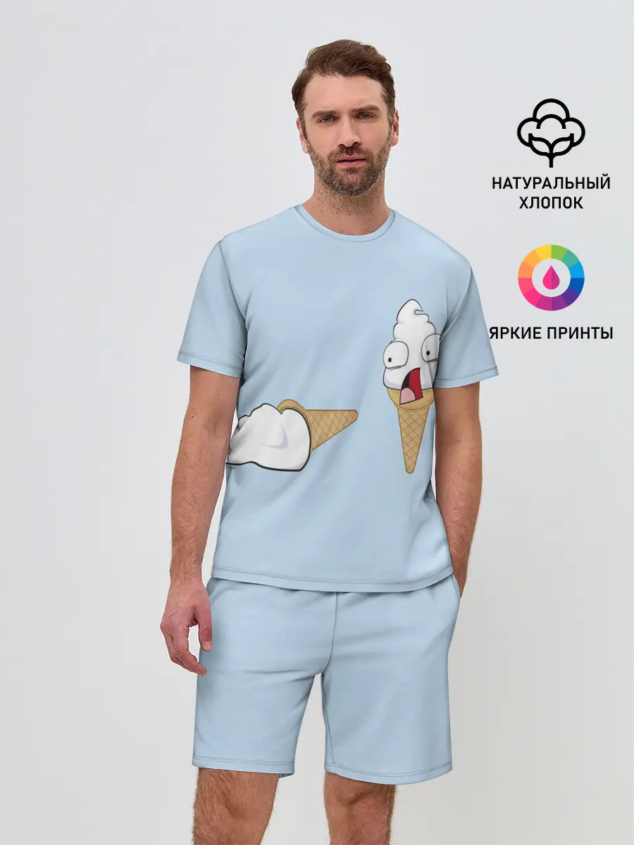 Мужской костюм с шортами / ааа рожок