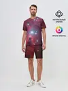 Мужской костюм с шортами / космос