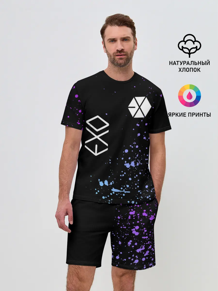 Мужской костюм с шортами / EXO BAND.