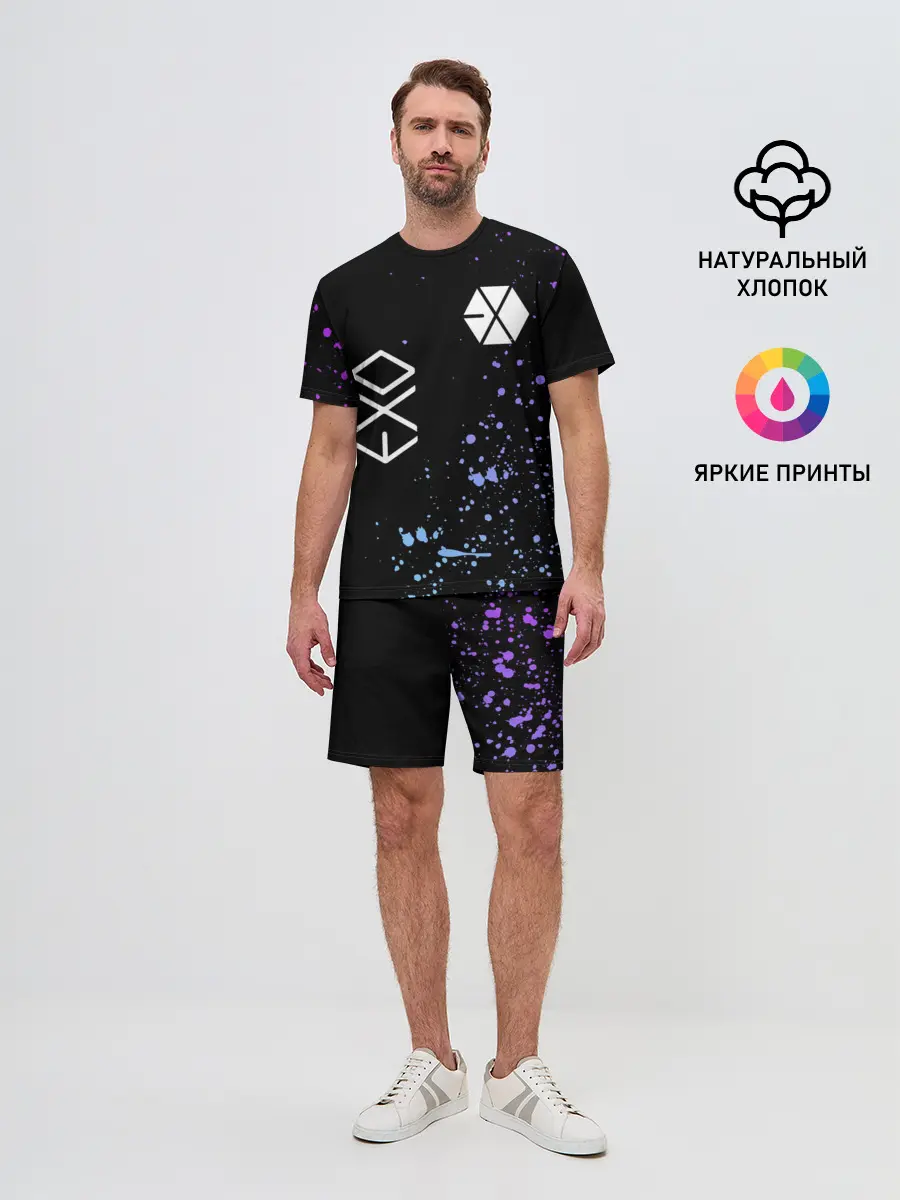 Мужской костюм с шортами / EXO BAND.