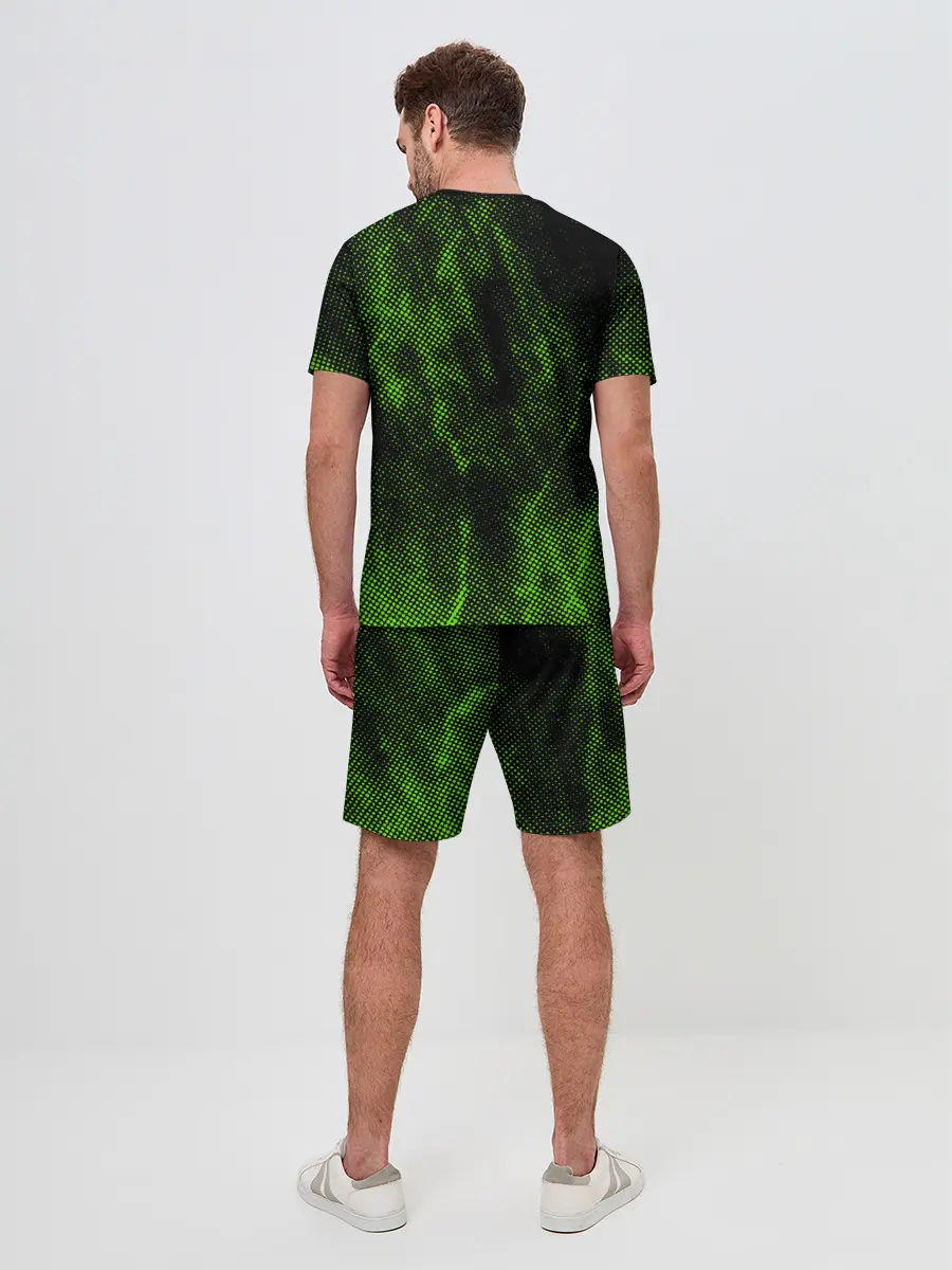 Мужской костюм с шортами / Текстура.