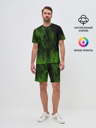 Мужской костюм с шортами / Текстура.