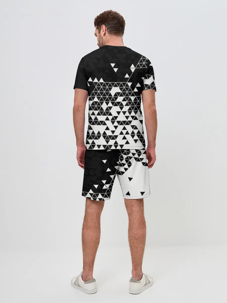 Мужской костюм с шортами / Векторные фигуры