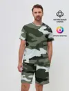 Мужской костюм с шортами / camouflage 2