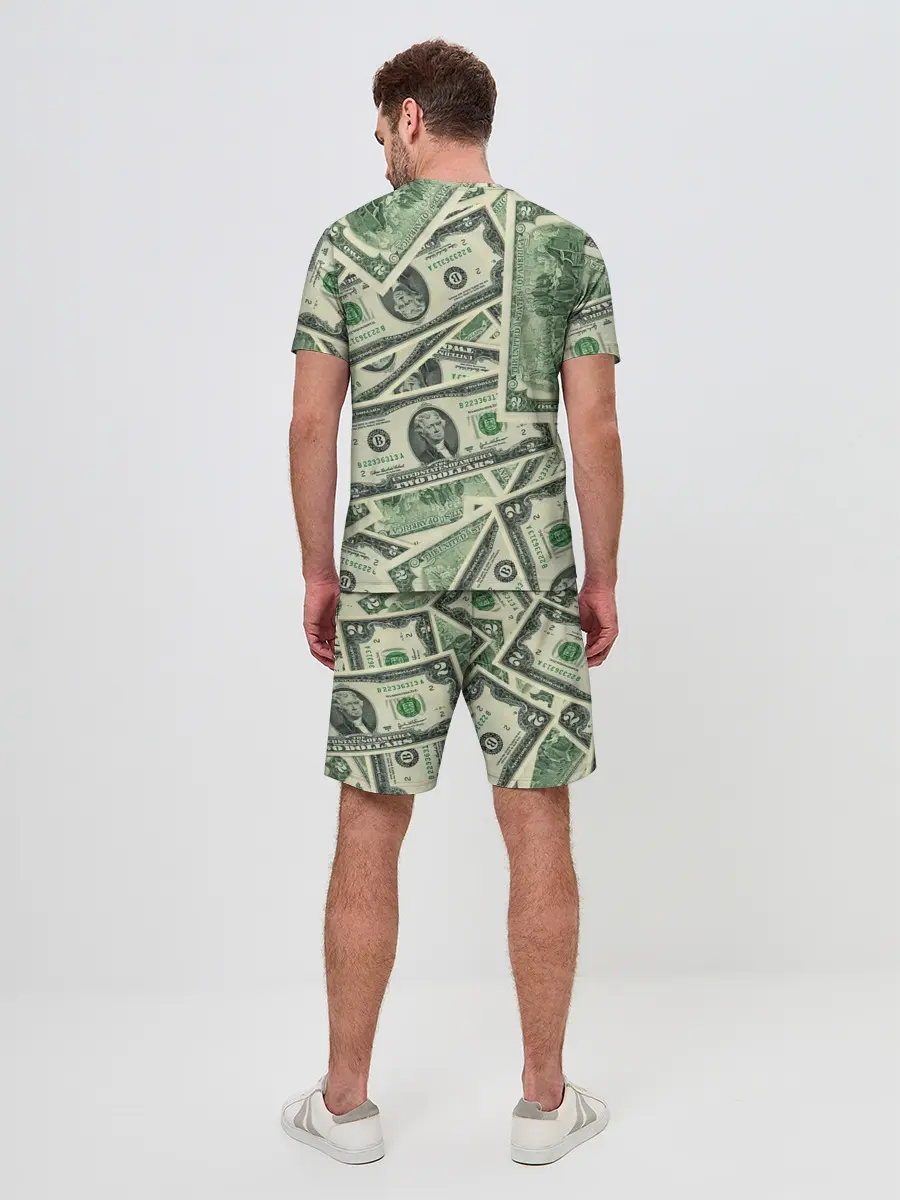 Мужской костюм с шортами / Доллар