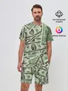Мужской костюм с шортами / Доллар