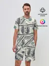 Мужской костюм с шортами / Доллары