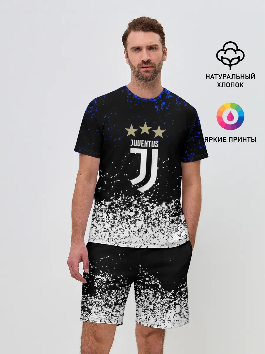 Мужской костюм с шортами / JUVENTUS.