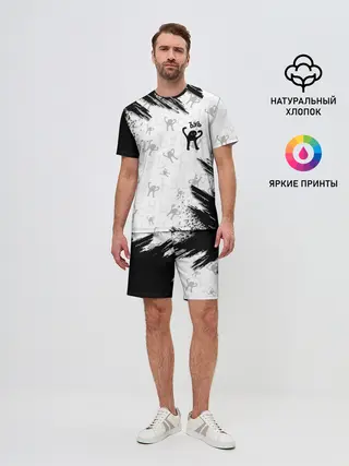 Мужской костюм с шортами / ЪУЪ СЪУКА