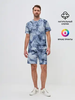 Мужской костюм с шортами / Текстура.