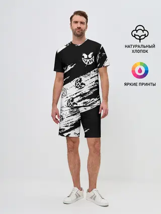 Мужской костюм с шортами / PYROKINESIS.