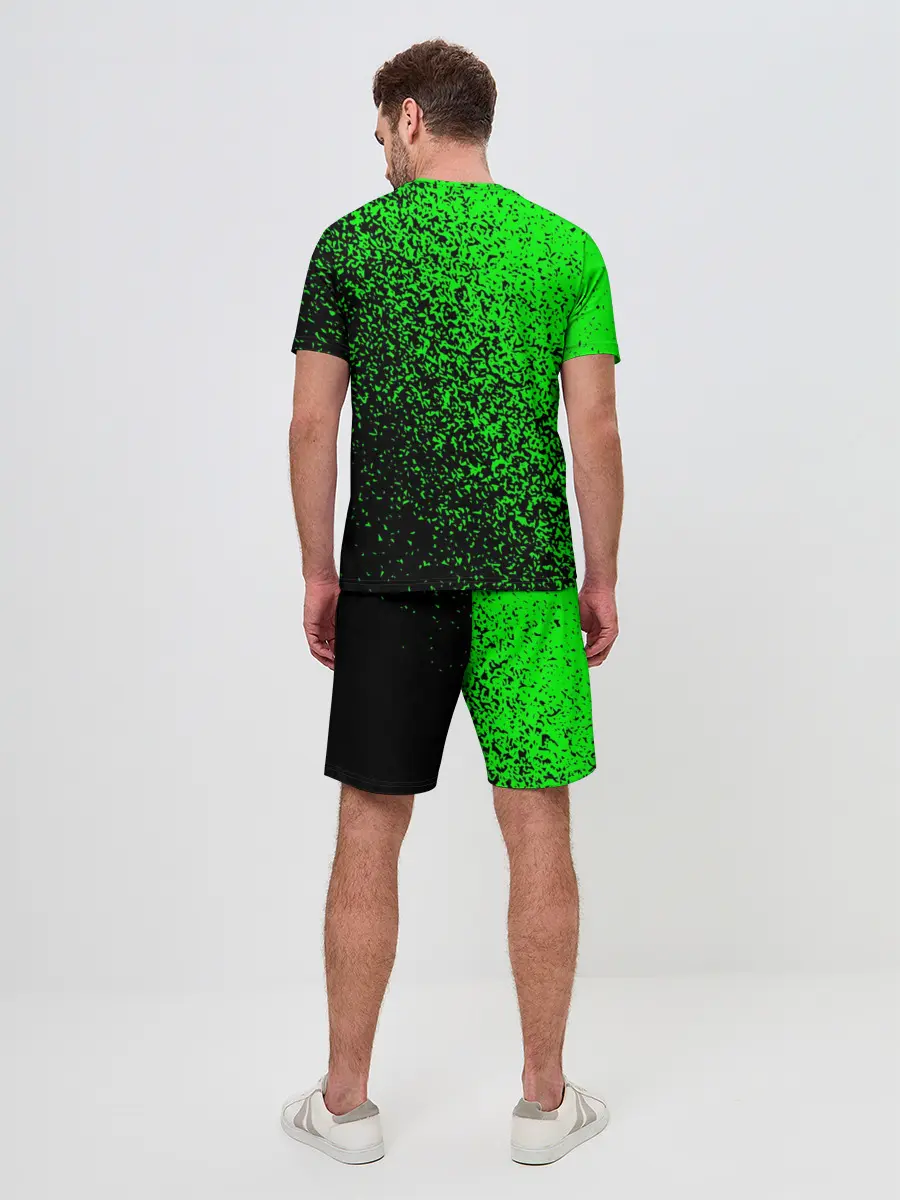 Мужской костюм с шортами / MINECRAFT