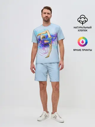 Мужской костюм с шортами / Художественная гимнастика