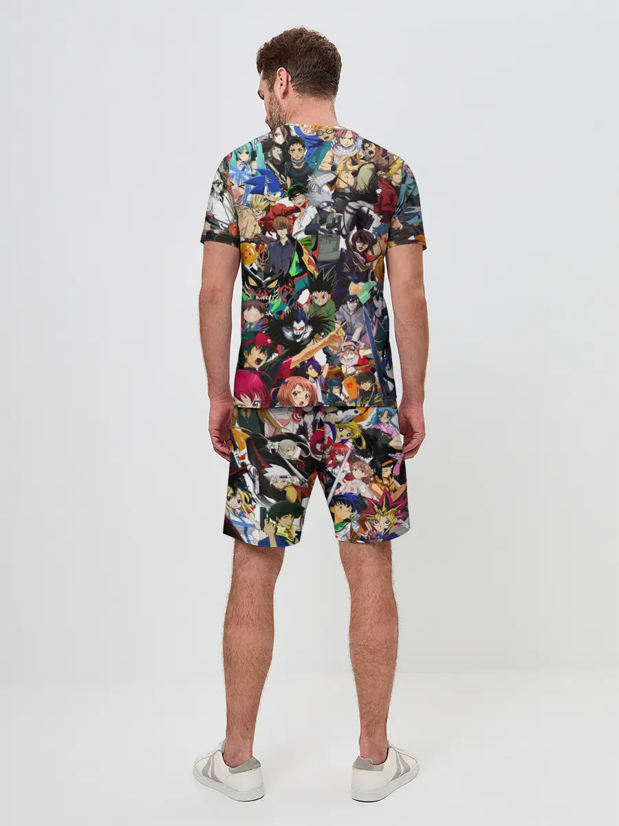 Мужской костюм с шортами / ACTION ANIME CHARACTERS!