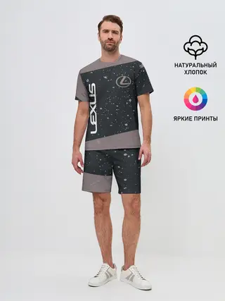 Мужской костюм с шортами / LEXUS / ЛЕКСУС