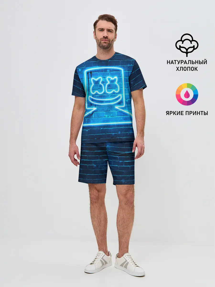 Мужской костюм с шортами / MARSHMELLO